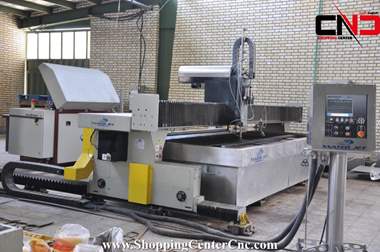 سی ان سی واترجت سه محور waterjet accu stream as 6050 ساخت امریکا